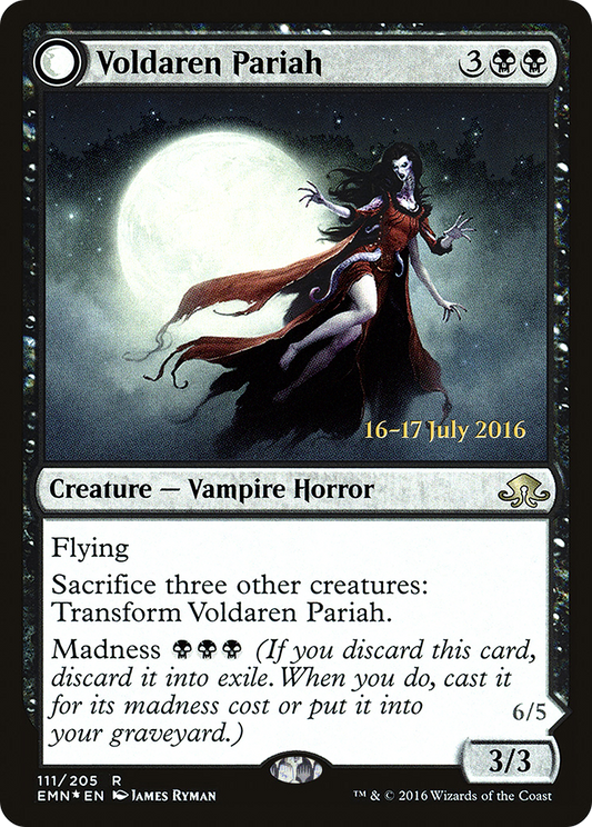 Voldaren Pariah // Abolisher of Bloodlines (PRE-111S) (Foil)