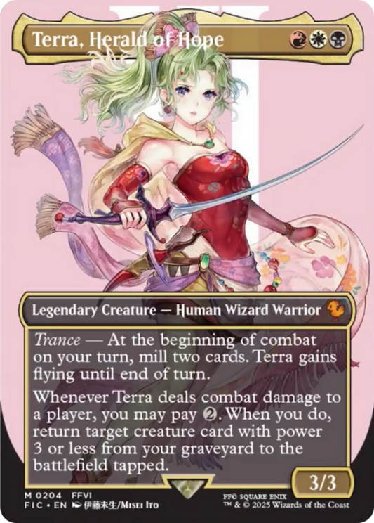 Terra, Herald of Hope (FIC-204) (Borderless)