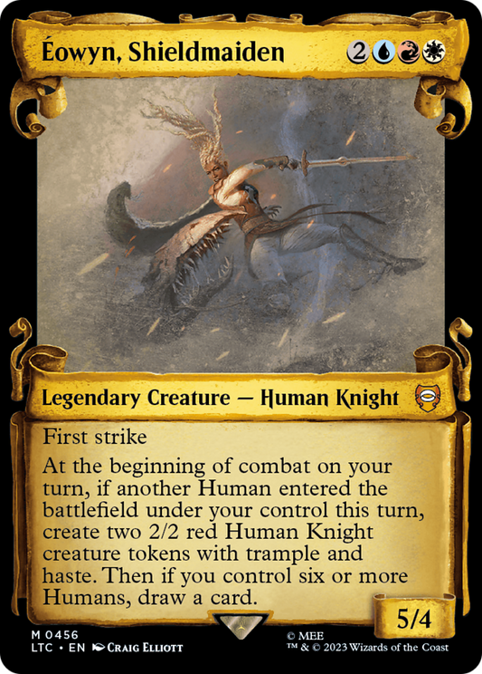 Éowyn, Shieldmaiden (LTC-456) (Showcase) (Scroll)