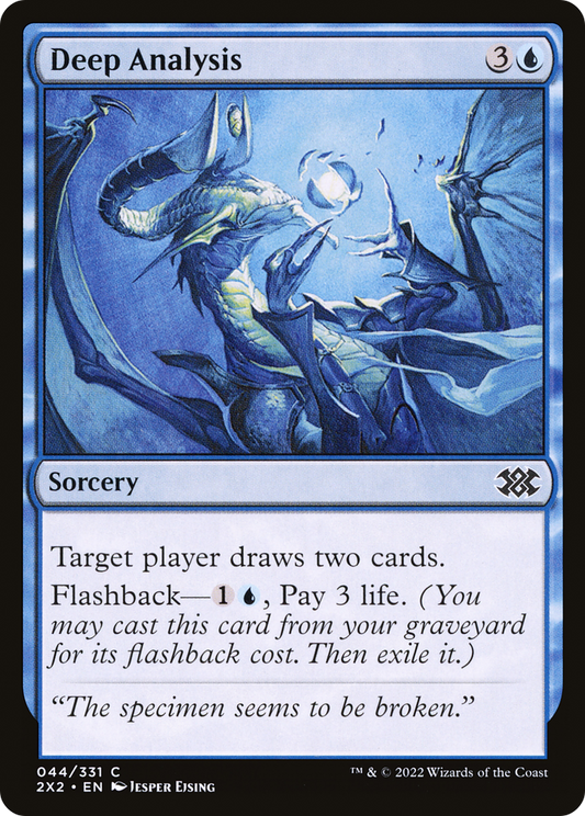 Deep Analysis (2X2-044) (Foil)
