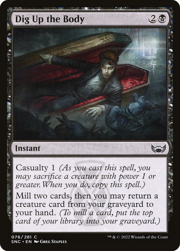Dig Up the Body (SNC-076) (Foil)