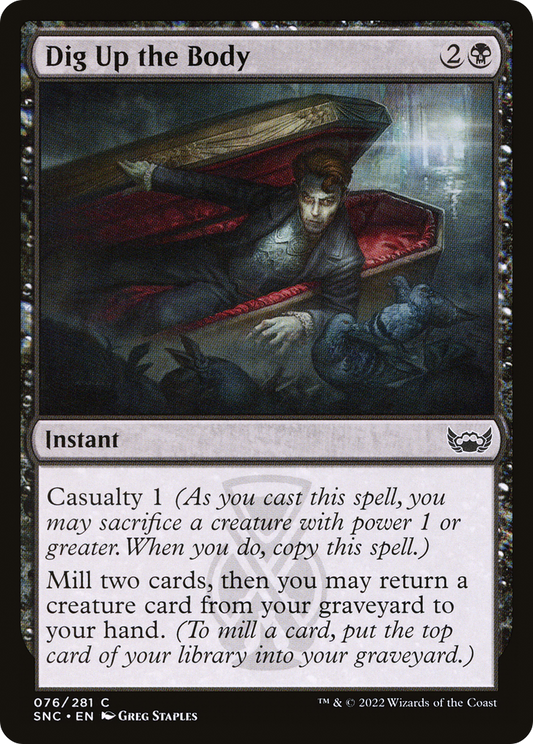 Dig Up the Body (SNC-076) (Foil)