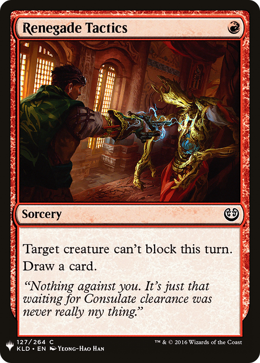 Renegade Tactics (LIST-KLD-127)