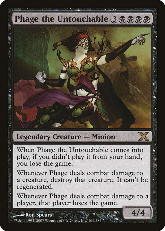 Phage the Untouchable (10E-166) (Foil)