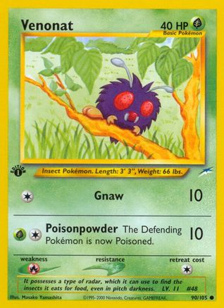 Venonat (N4-090) (1st Edition)