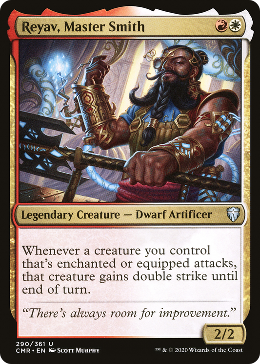 Reyav, Master Smith (CMR-290) (Foil)