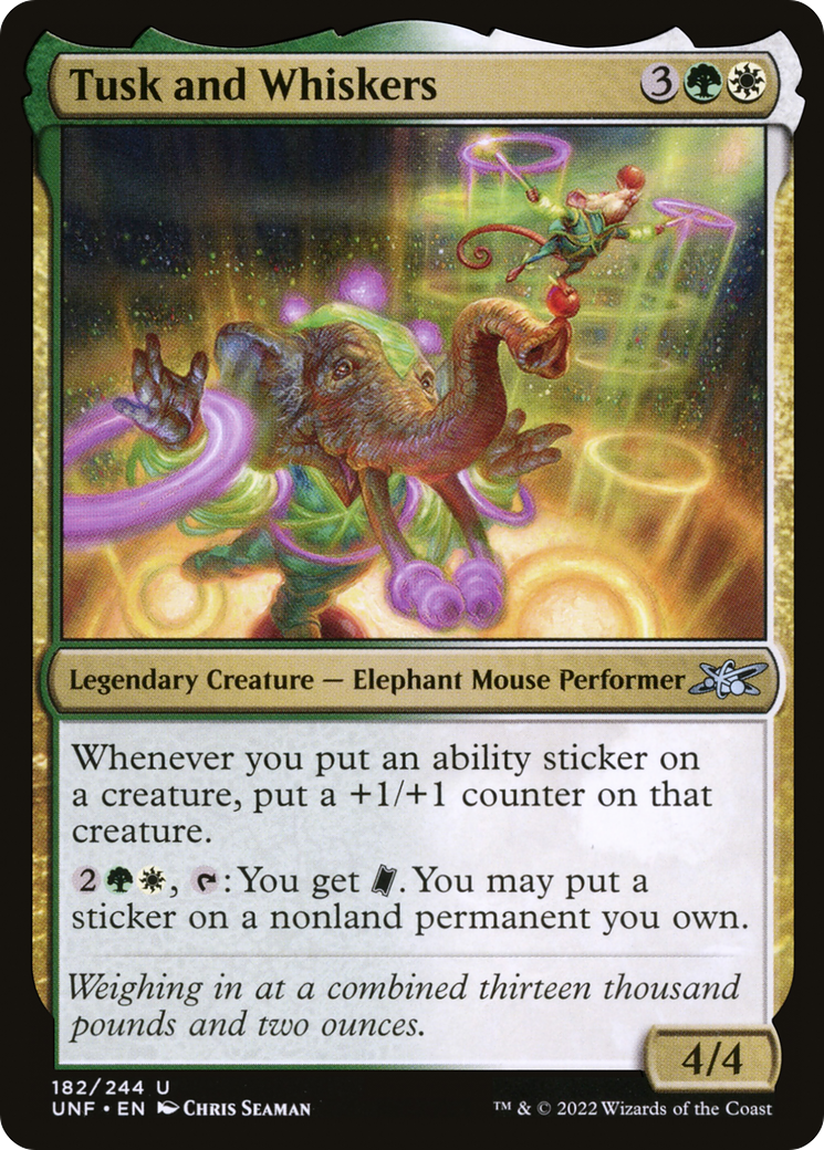 Tusk and Whiskers (UNF-182) (Foil)