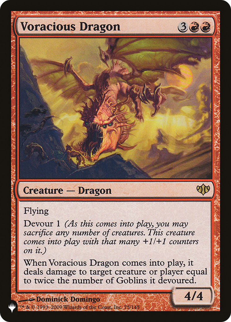 Voracious Dragon (LIST-CON-75)