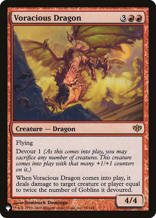 Voracious Dragon (LIST-CON-75)
