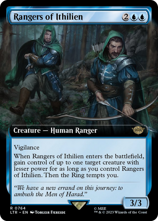 Rangers of Ithilien (LTR-764) (Extended Art) (Surge Foil)