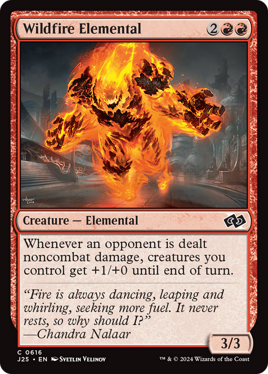 Wildfire Elemental (J25-616)
