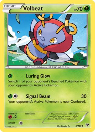 Volbeat (XY-008) (Reverse Holofoil)