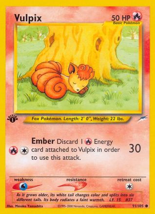 Vulpix (N4-091) (Unlimited)