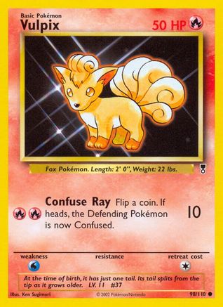 Vulpix (LC-098) (Reverse Holofoil)