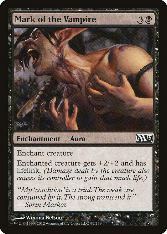 Mark of the Vampire (M13-099) (Foil)