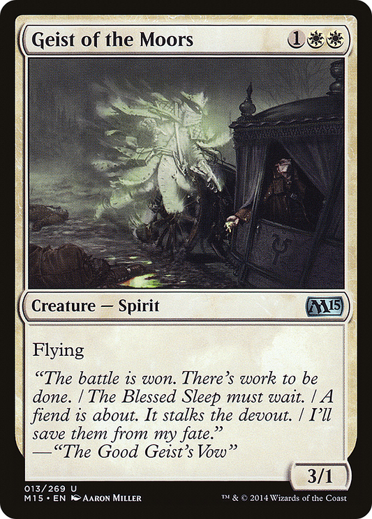 Geist of the Moors (M15-013) (Foil)