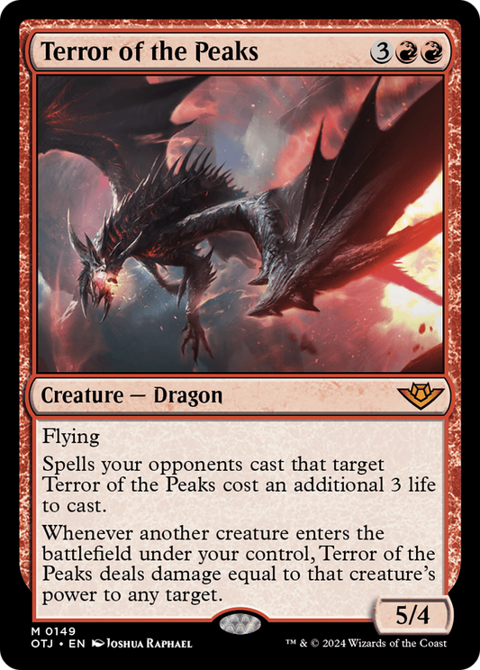 Terror of the Peaks (OTJ-149) (Foil)