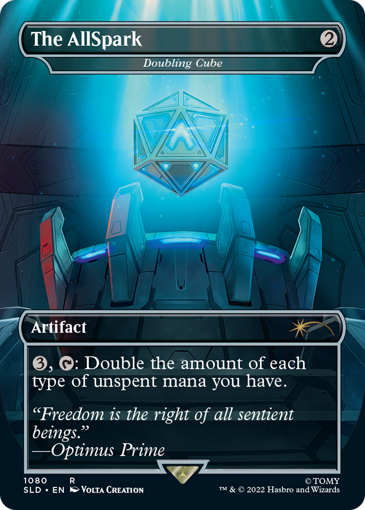 The AllSpark - Doubling Cube (SLD-1080) (Borderless)