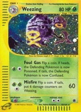 Weezing (32) (EX-032) (Holofoil)
