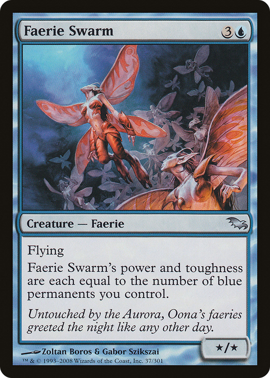 Faerie Swarm (SHM-037) (Foil)