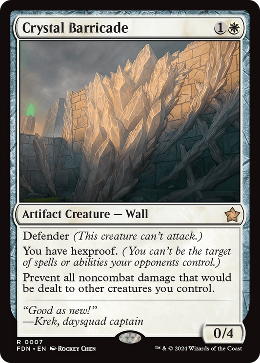 Crystal Barricade (FDN-007)