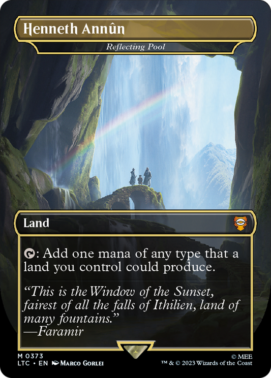 Henneth Annûn / Reflecting Pool (LTC-373) (Borderless)