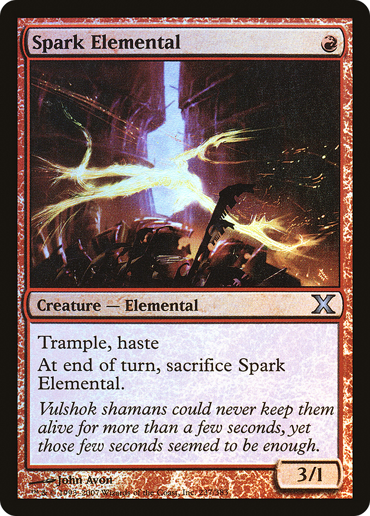 Spark Elemental (10E-237★) (Foil)
