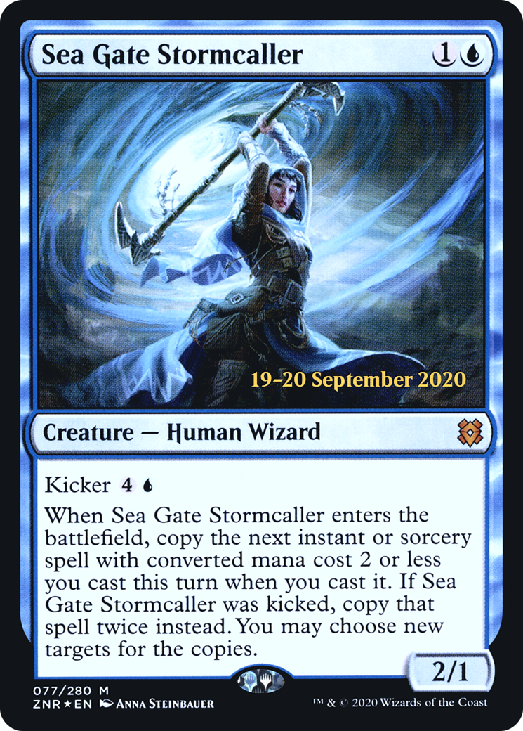 Sea Gate Stormcaller (PRE-77S) (Foil)