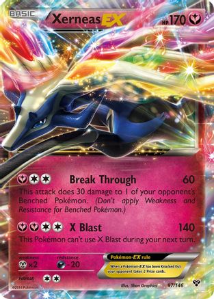 Xerneas EX (XY-097) (Holofoil)
