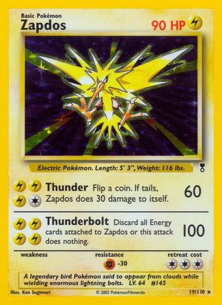 Zapdos (LC-019) (Holofoil)