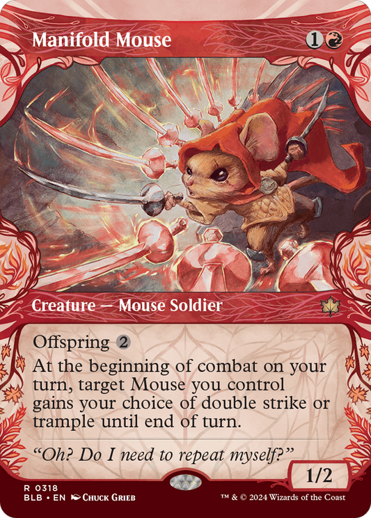 Manifold Mouse (BLB-318) (Showcase) (Foil)