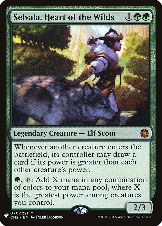 Selvala, Heart of the Wilds (LIST-CN2-70)