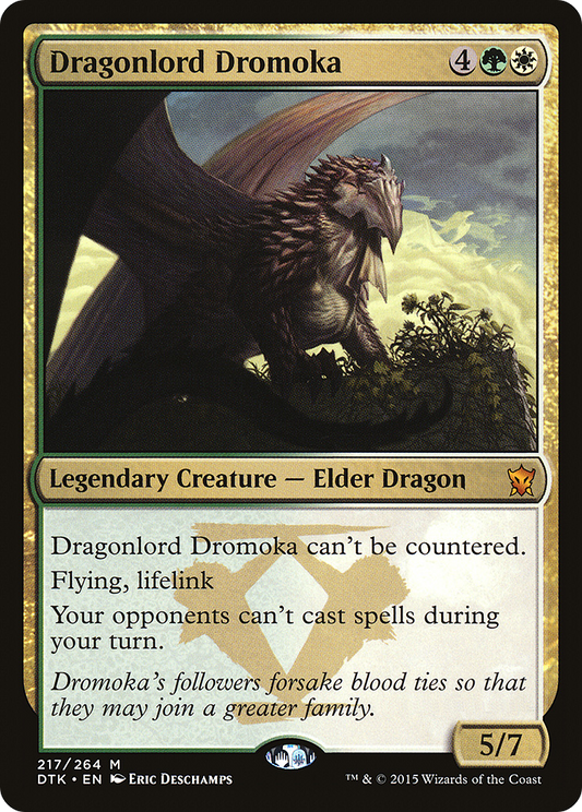 Dragonlord Dromoka (DTK-217) (Foil)