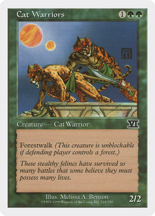 Cat Warriors (6ED-219)