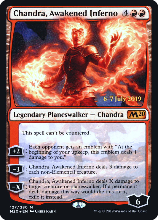 Chandra, Awakened Inferno (PRE-127S) (Foil)