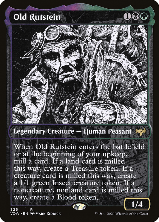 Old Rutstein (VOW-326) (Showcase) (Foil)