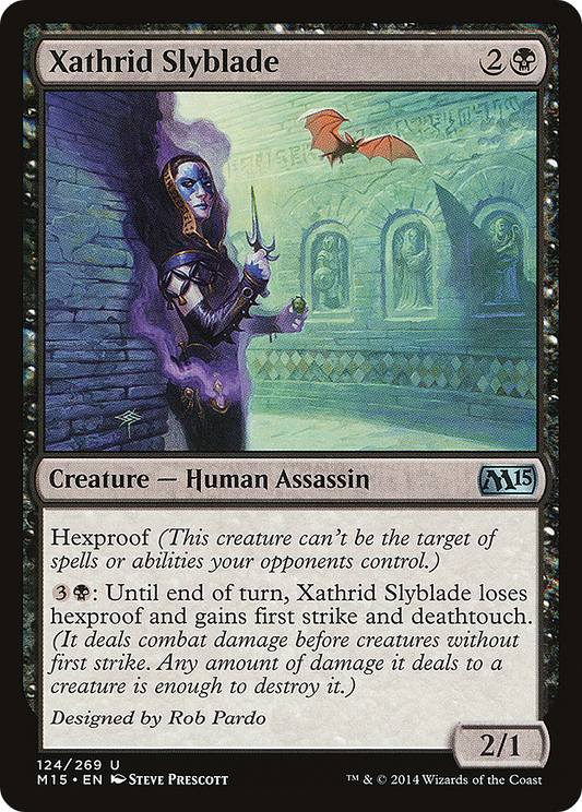 Xathrid Slyblade (M15-124) (Foil)