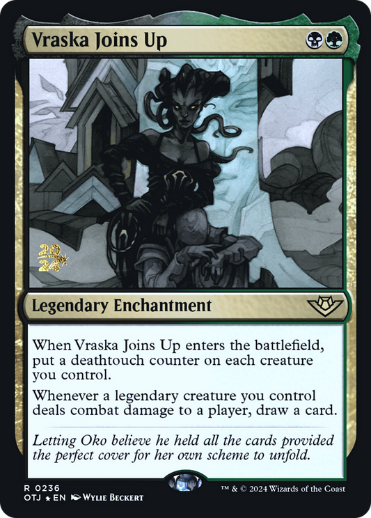 Vraska Joins Up (PRE-236S) (Foil)