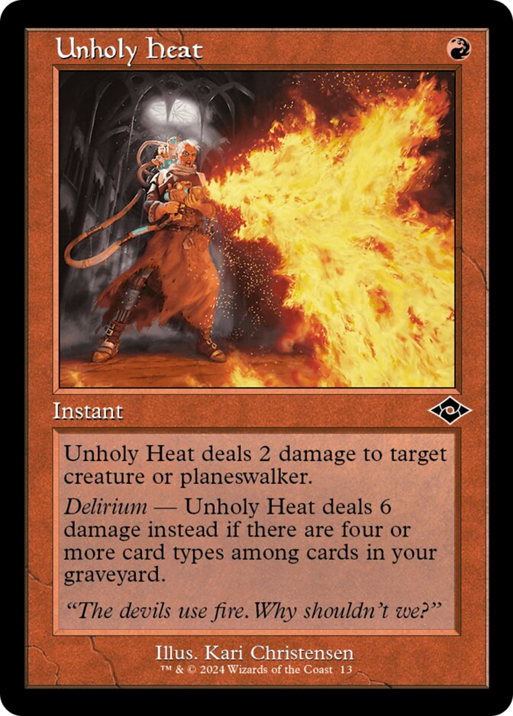 Unholy Heat (MH2-013) (Foil)