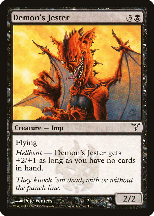 Demon's Jester (DIS-042) (Foil)