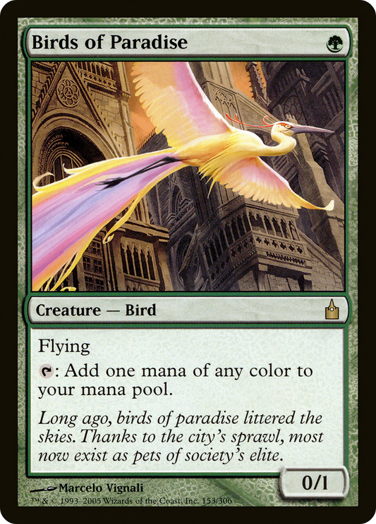Birds of Paradise (RAV-153) (Foil)