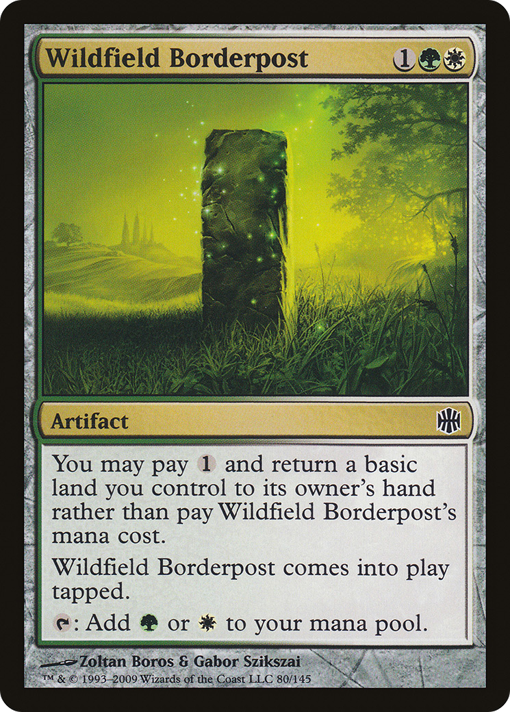 Wildfield Borderpost (ARB-080) (Foil)