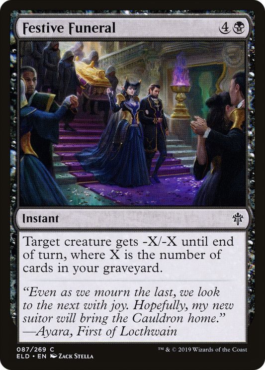 Festive Funeral (ELD-087) (Foil)