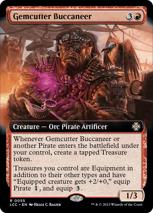 Gemcutter Buccaneer (LCC-055) (Extended Art)