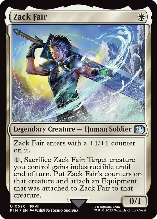 Zack Fair (Surge Foil) (FIN-580)