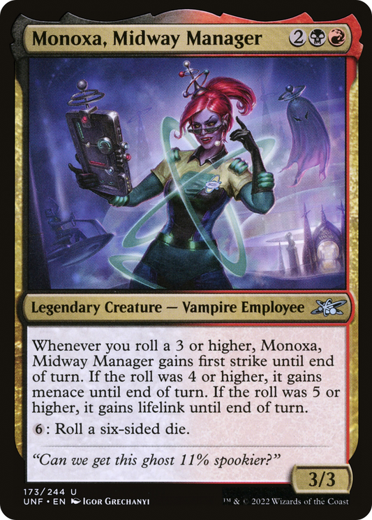 Monoxa, Midway Manager (UNF-173)