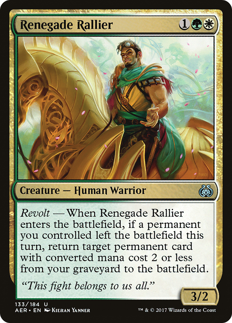 Renegade Rallier (AER-133) (Foil)