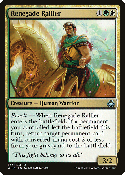 Renegade Rallier (AER-133) (Foil)