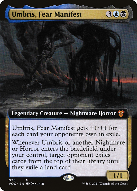 Umbris, Fear Manifest (VOC-076) (Extended Art)
