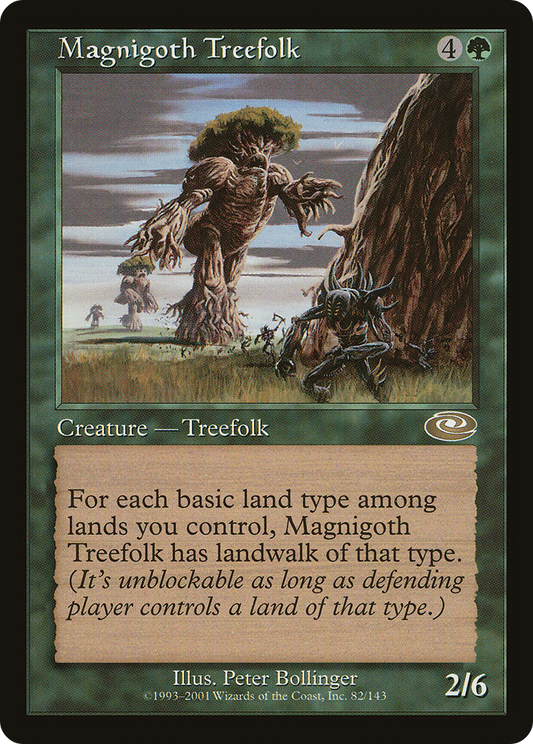 Magnigoth Treefolk (PLS-082) (Foil)